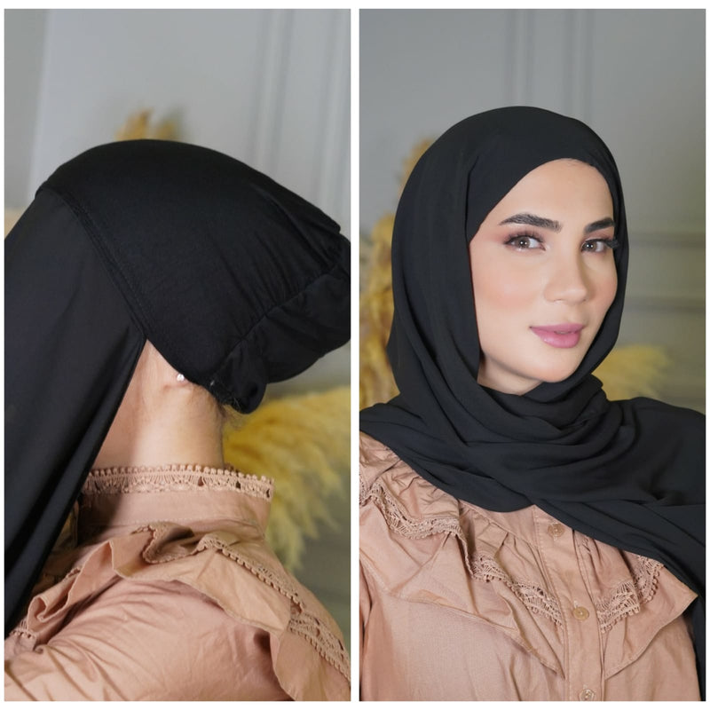 Aynour Breathable Instant Hijab 2 Layers - Aynour.com