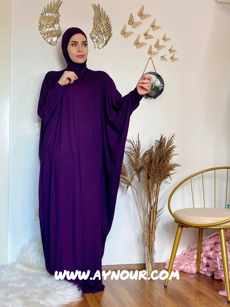 Breathable Prayer 1Piece Headscarf and Long Jilbab - Aynour.com