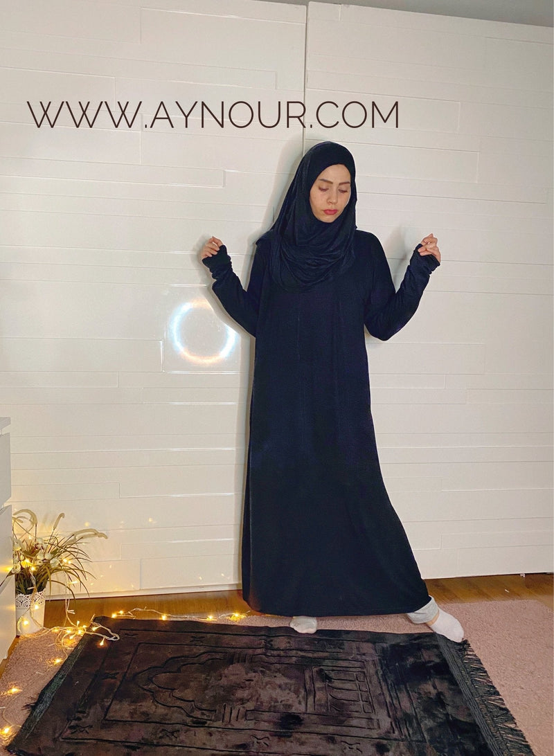 Breathable Prayer 1Piece Luxurious Cotton Lycra - Aynour.com
