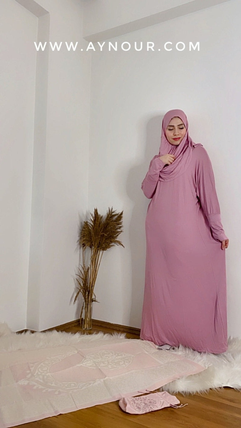 Breathable Prayer 1Piece Luxurious Cotton Lycra - Aynour.com