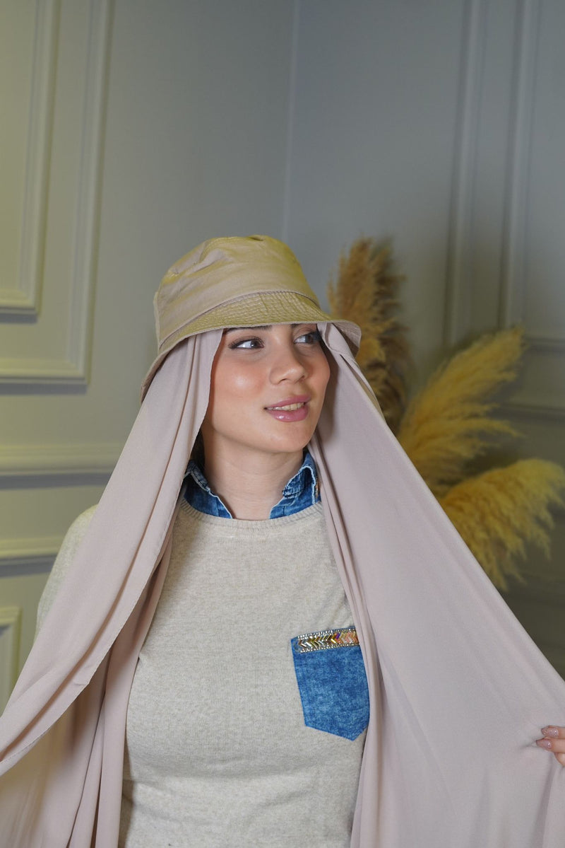 Brinette Hat Instant Hijab - Aynour.com