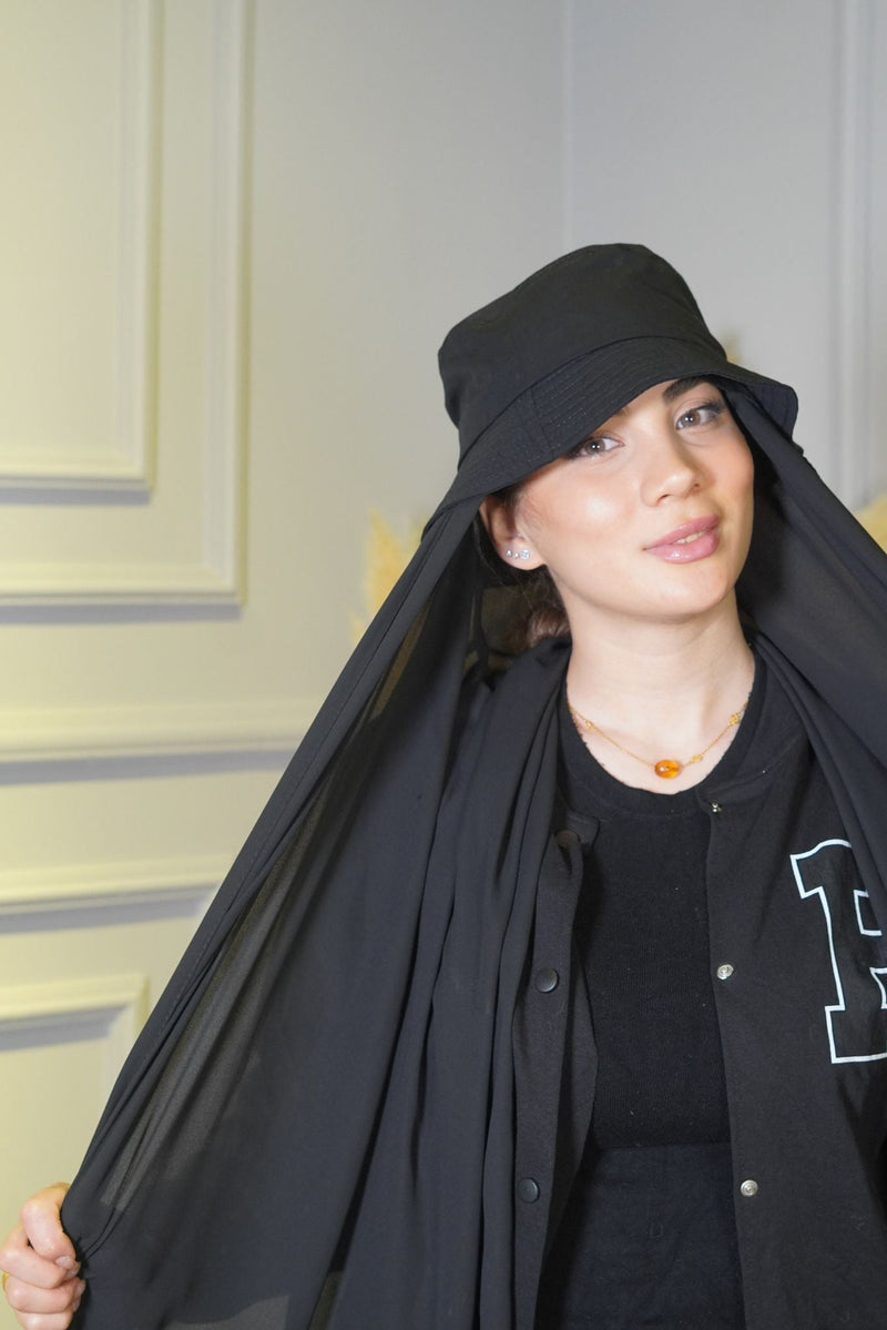 Brinette Hat Instant Hijab - Aynour.com