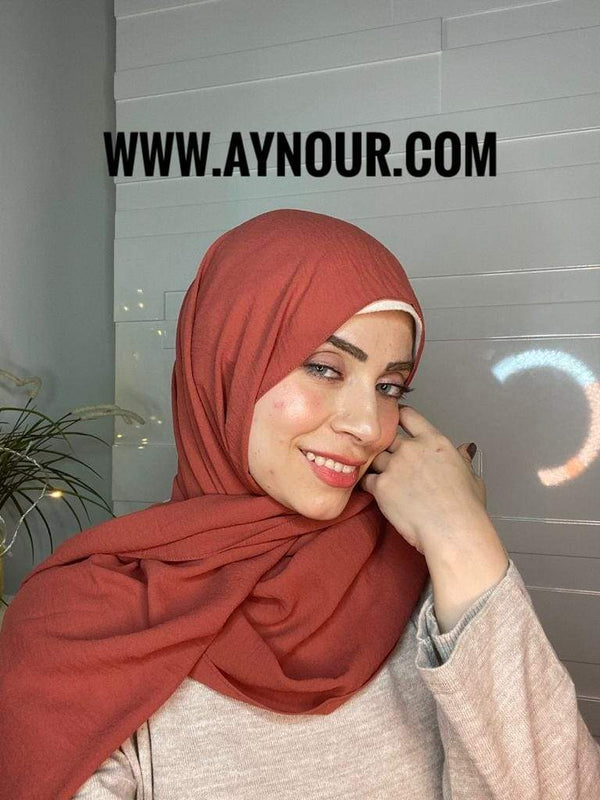 CLASSY HOT Non transparent luxurious fabric Instant Hijab - Aynour.com