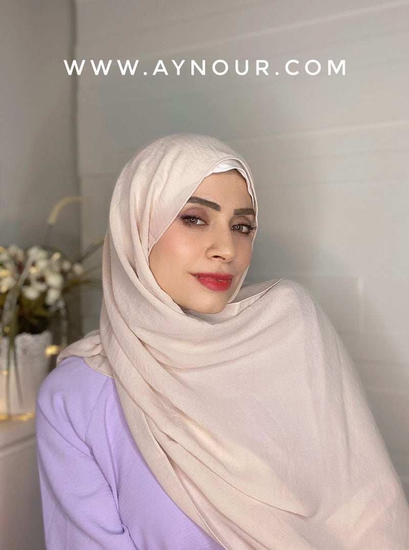 CLASSY HOT Non transparent luxurious fabric Instant Hijab - Aynour.com