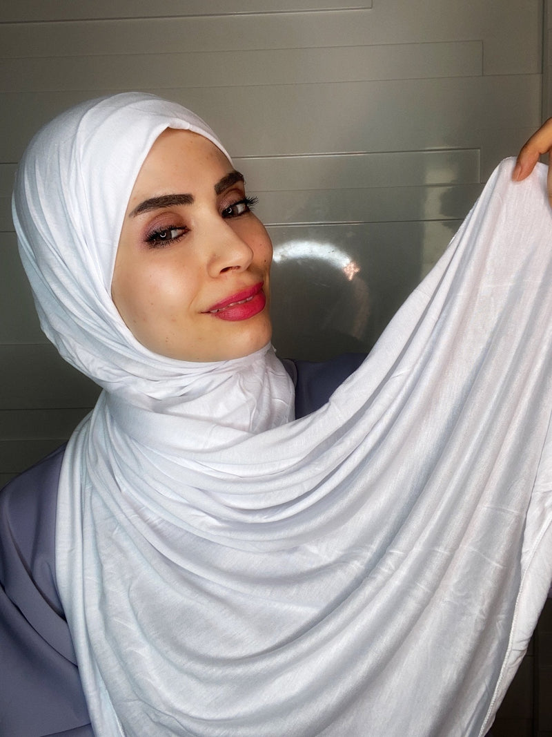 COTTON Normal Basic Scarf Instant Hijab - Aynour.com