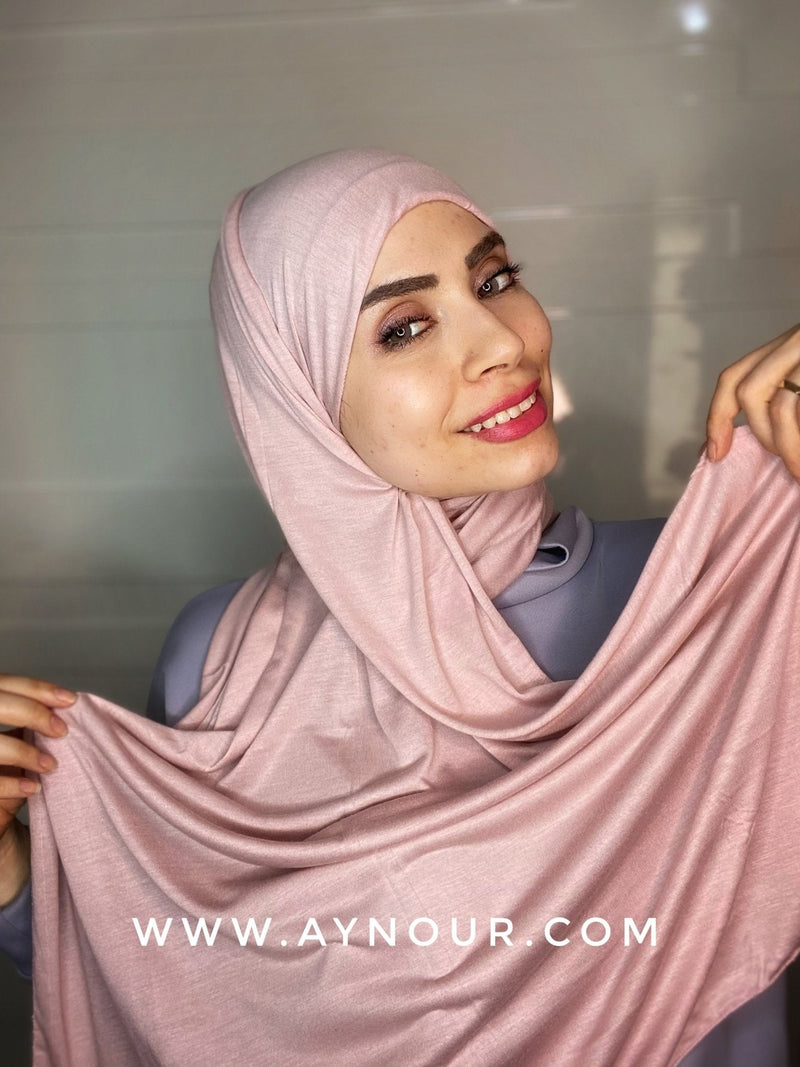 COTTON Normal Basic Scarf Instant Hijab - Aynour.com