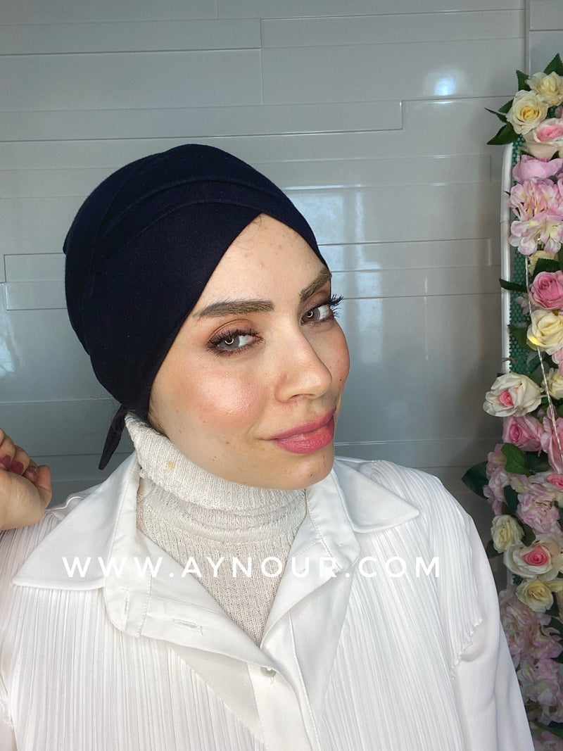 عبر تحت وشاح أنبوب أبيض الحجاب 2021