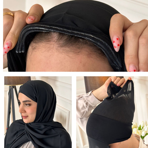 Eve SiliconeSecure Instant Hijab ” - Aynour.com