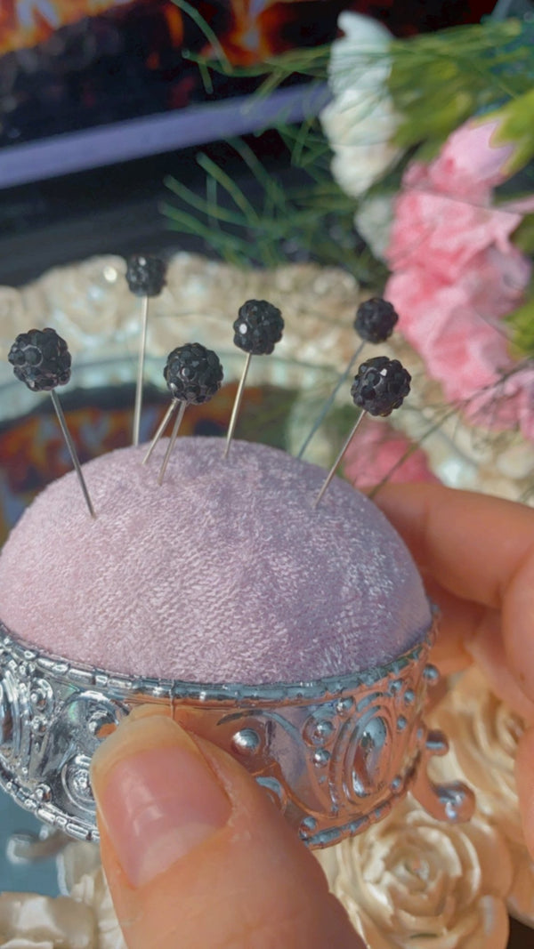 Flower black 3 luxurious basic pins - Aynour.com