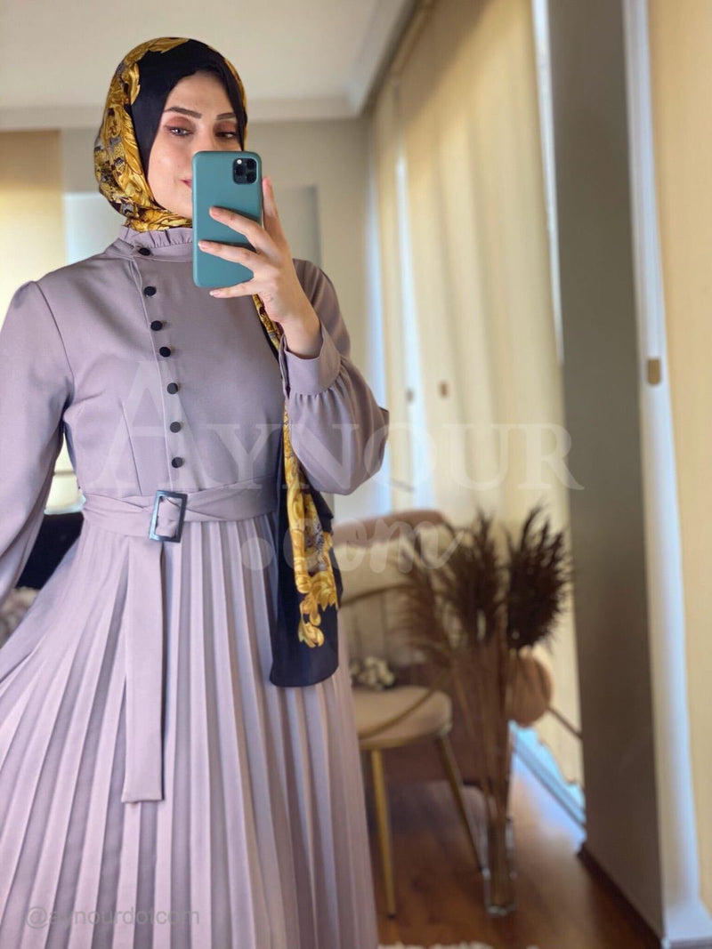 GRAY GLORY Modest Dress 2020 - Aynour.com