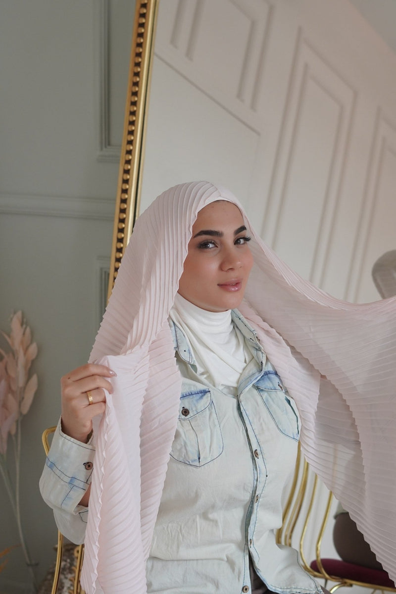 HANNA shal classy luxurious fabric scarf - Aynour.com