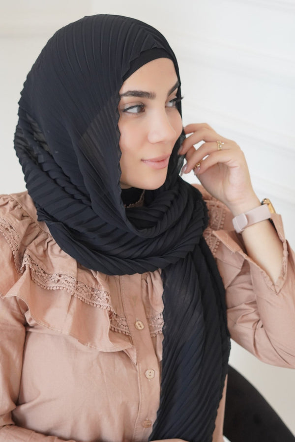 HANNA shal classy luxurious fabric scarf - Aynour.com