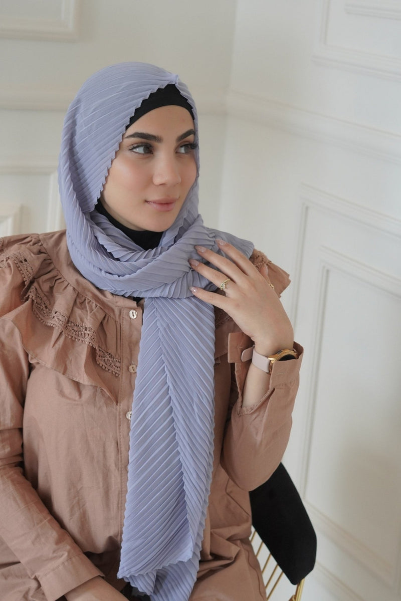 HANNA shal classy luxurious fabric scarf - Aynour.com