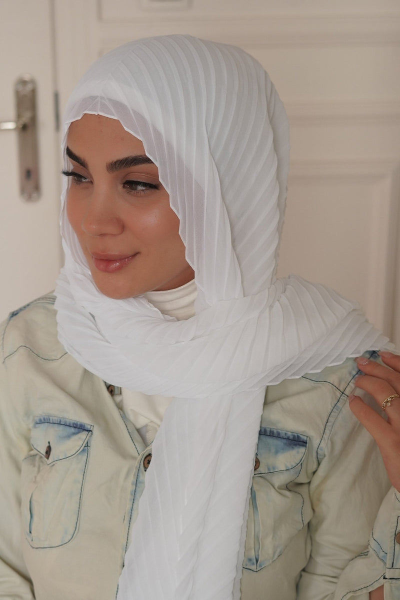 HANNA shal classy luxurious fabric scarf - Aynour.com