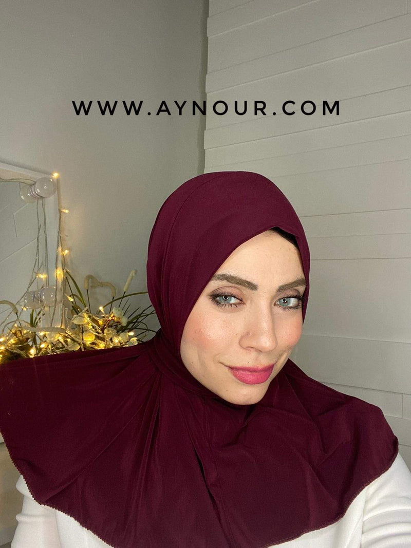 Hot Color BEST Instant Hijab - Aynour.com