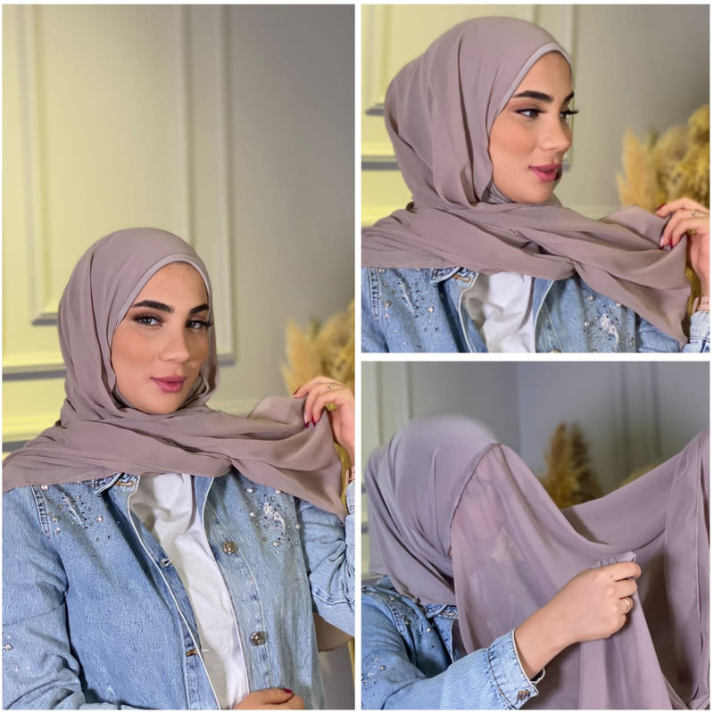 Instant Hijab 2022 with Full Neck Cover - Aynour.com