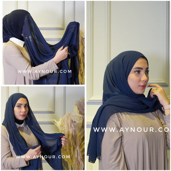 Instant Hijab 2022 with Full Neck Cover - Aynour.com