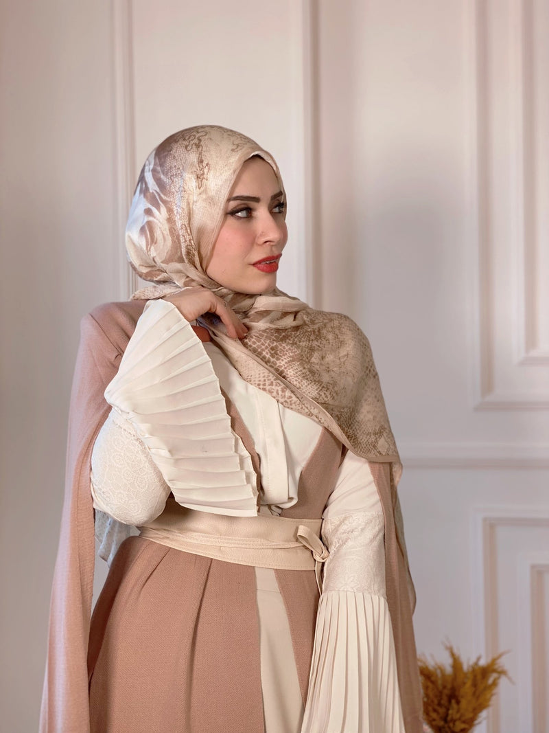Luxurious triko rosy Tunic jacket Monto all seasons - Aynour.com