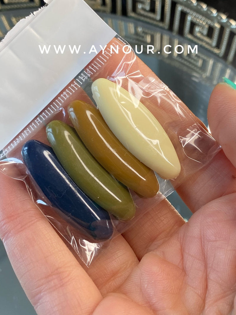 Mix warm colors set of 4 basic pins for daily use - Aynour.com