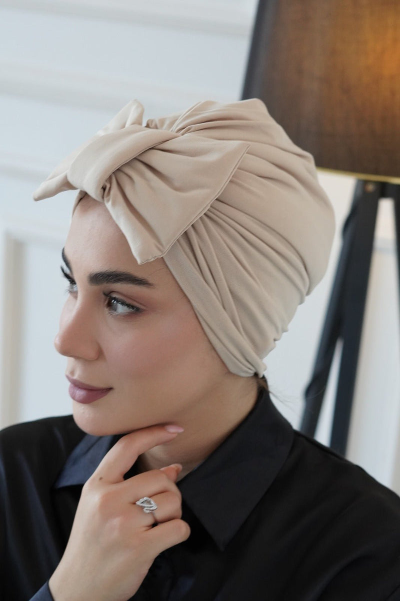 Ribbon turban instant Hijab 2022 - Aynour.com