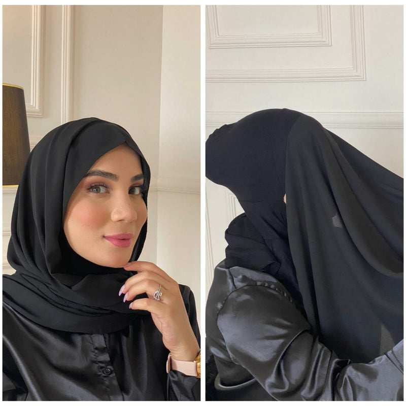Sheyla cotton Instant Hijab - Aynour.com