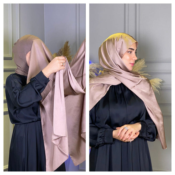 Sheyla Silk Instant Hijab 2023 - Aynour.com