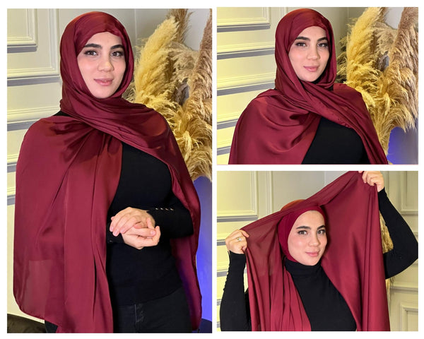 Sheyla Silk New Color Instant Hijab 2023 - Aynour.com