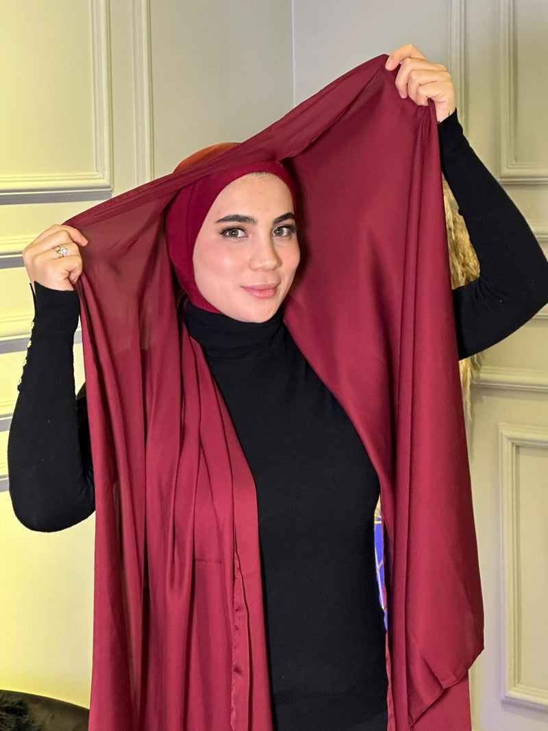 Sheyla Silk New Color Instant Hijab 2023 - Aynour.com