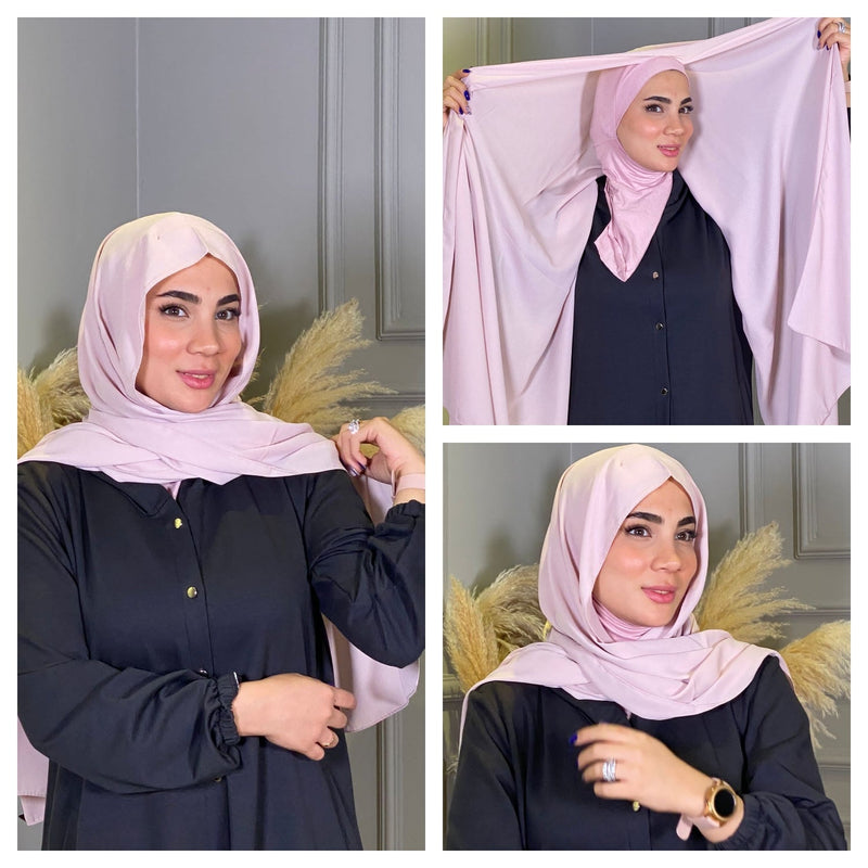 Sheyla Spring colors cotton Instant Hijab - Aynour.com