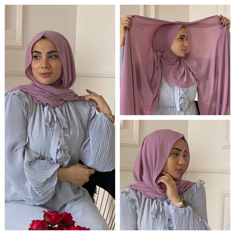 Sheyla Spring colors cotton Instant Hijab - Aynour.com