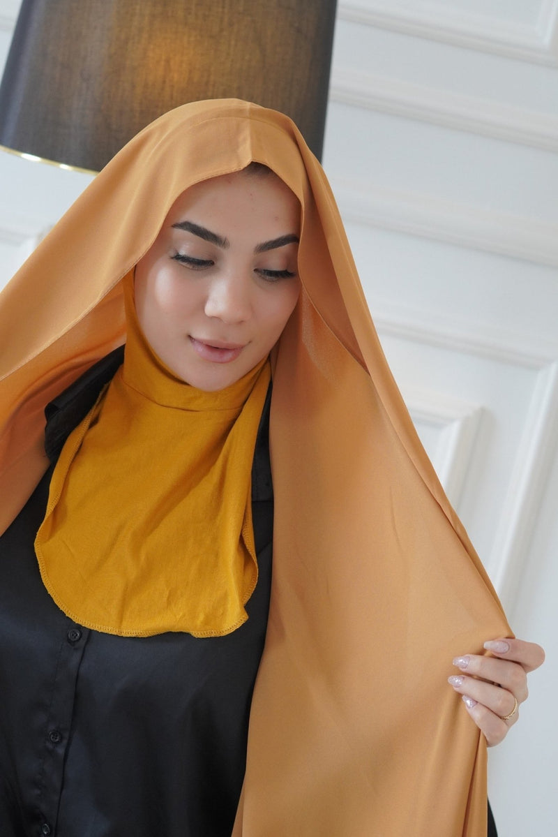 Sheyla winter colors cotton Instant Hijab - Aynour.com