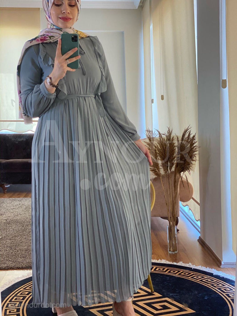 SKY COLOR Modest Dress 2020 - Aynour.com