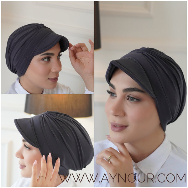 Sport turban soft colors instant Hijab - Aynour.com
