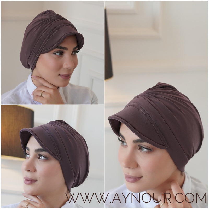 Sport turban soft colors instant Hijab - Aynour.com