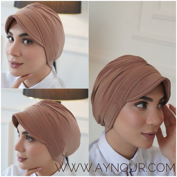 Sport turban soft colors instant Hijab - Aynour.com