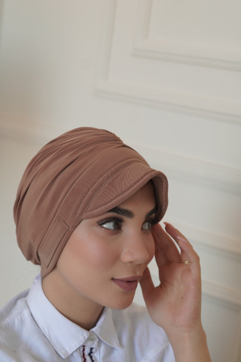 Sport turban soft colors instant Hijab - Aynour.com