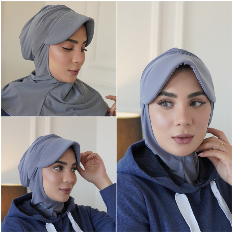 Sweet cap hijab hat on instant Hijab 2022 - Aynour.com