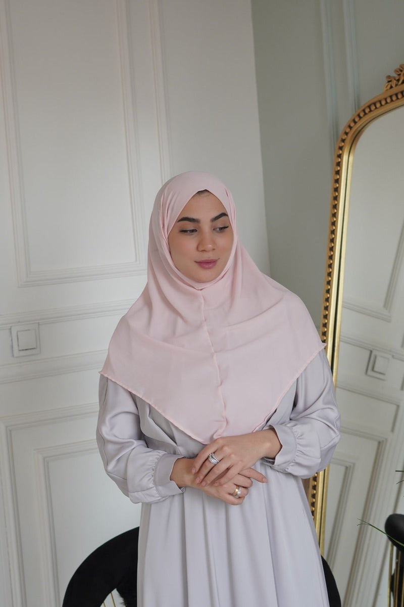 Zeina Khimar krep Instant Hijab 2023 - Aynour.com