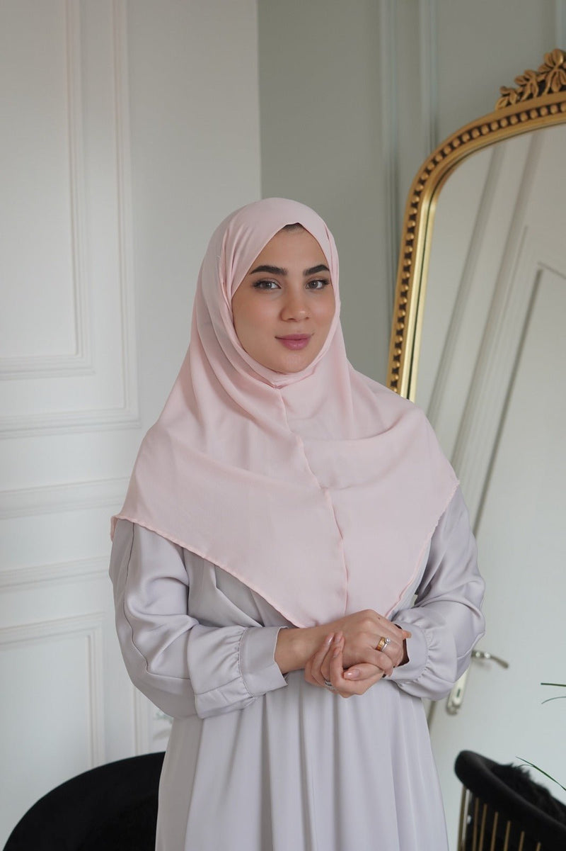 Zeina Khimar krep Instant Hijab 2023 - Aynour.com