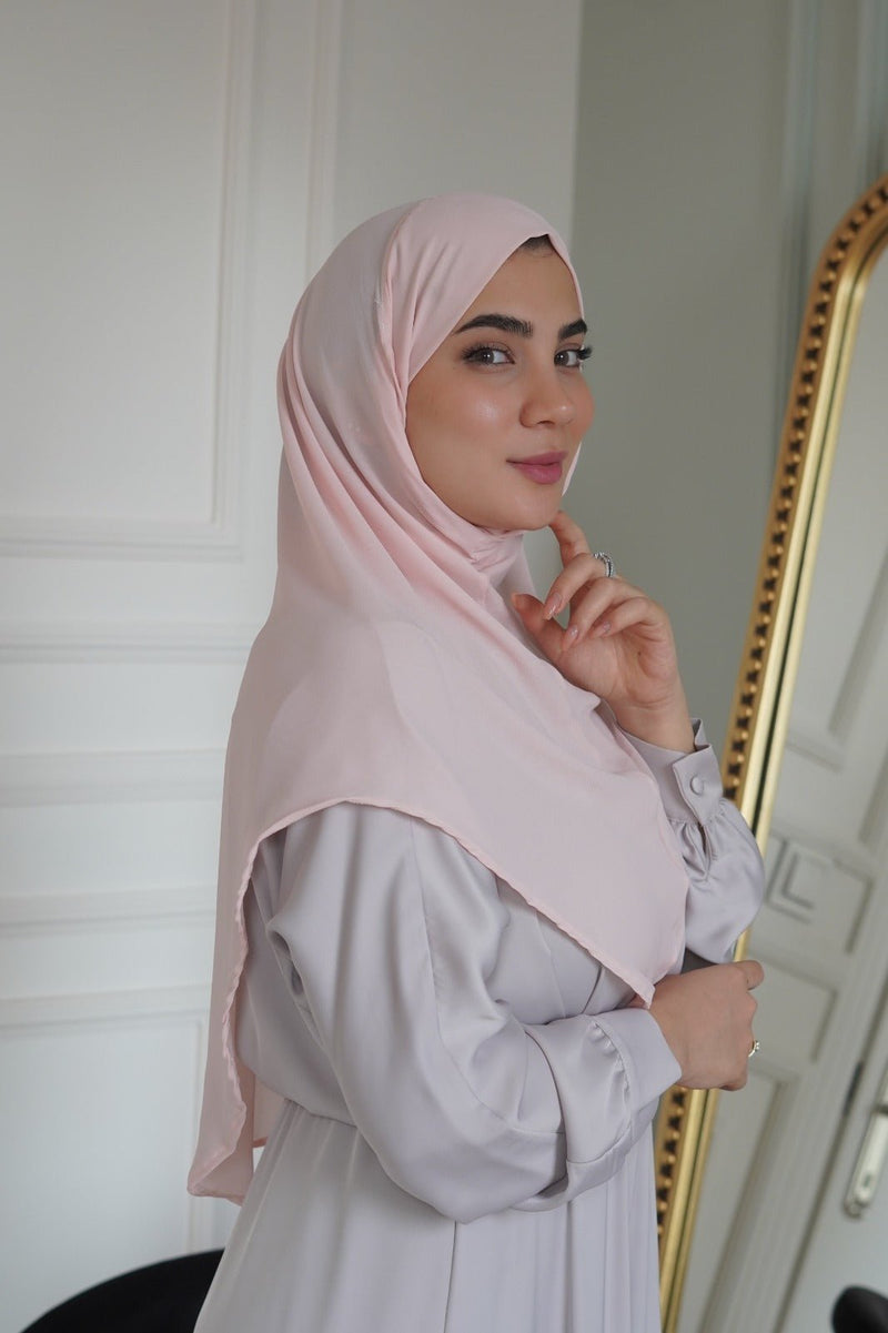 Zeina Khimar krep Instant Hijab 2023 - Aynour.com